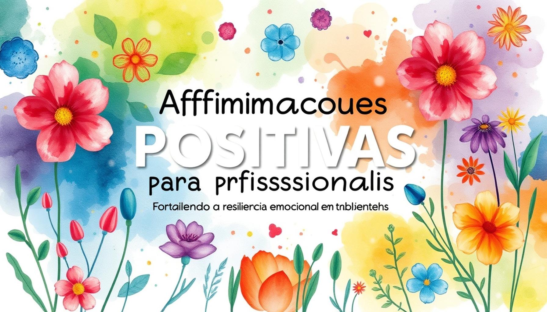 Positive Affirmations for Professionals: Strengthening Emotional Resilience in Work Environments