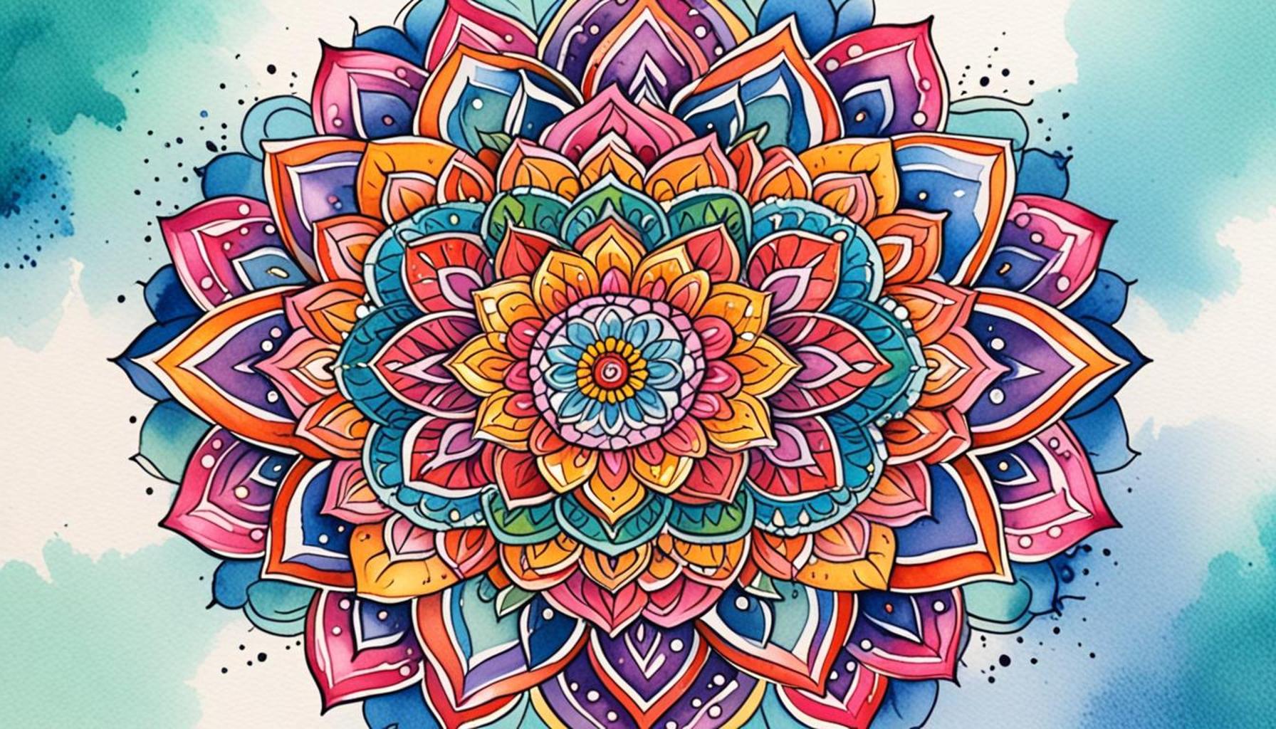 Create Vibrant Mandalas Artistic Expression Through Colorful Designs