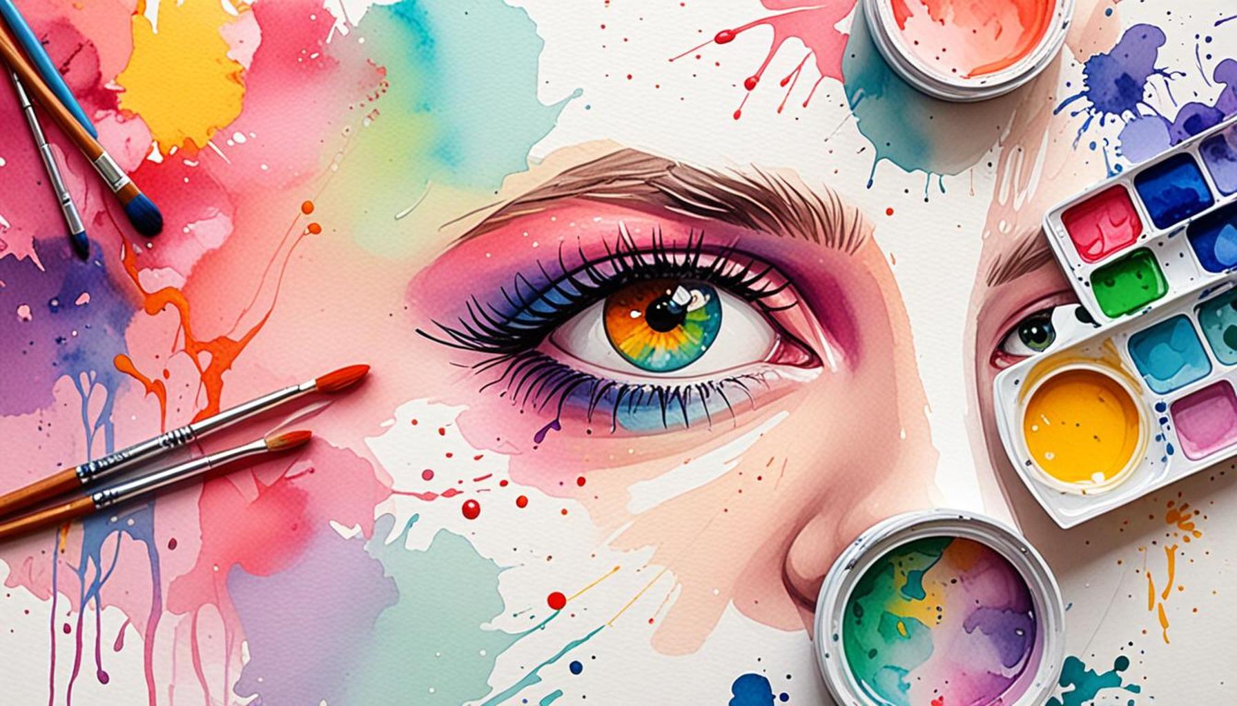 Master Painting Combine Various Techniques in One Creative Project