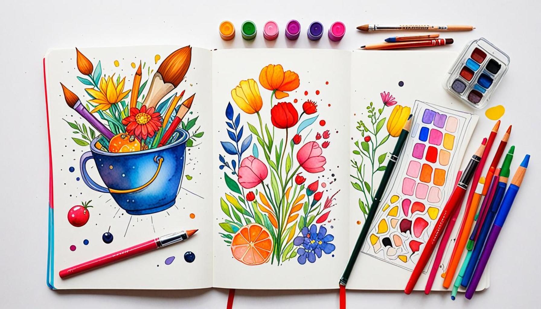 How to Use Sketchbooks to Develop Creative Ideas Effectively