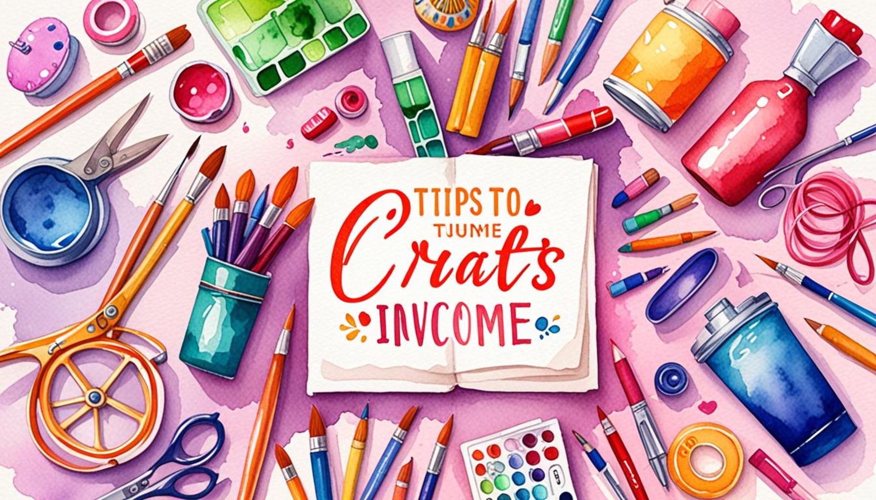 Crafting Profits Tips to Turn Crafts into a Small Income Stream